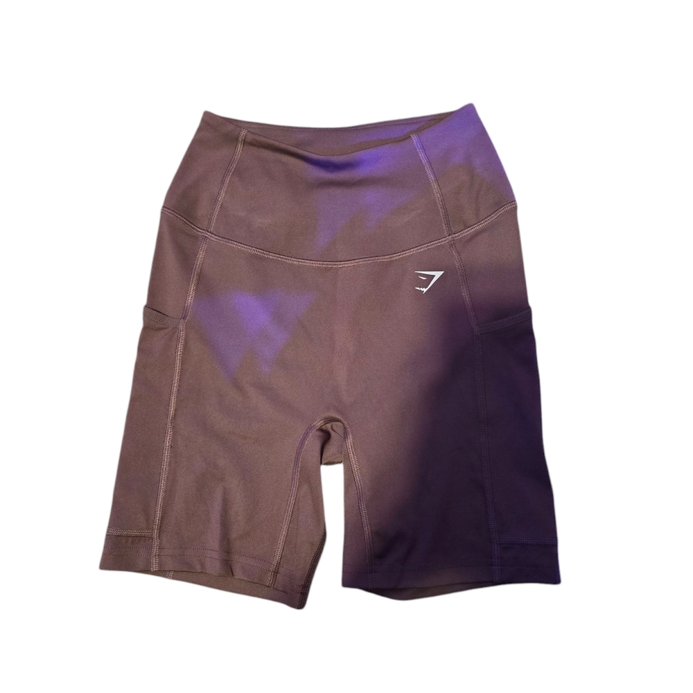 Gymshark Women's Burgundy Shorts